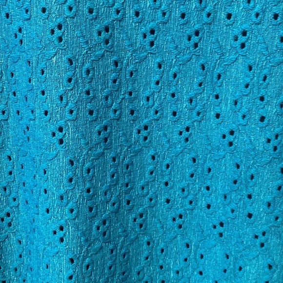 Ruby Rd. Eyelet 3/4 Sleeve Blouse - Picture 3 of 7